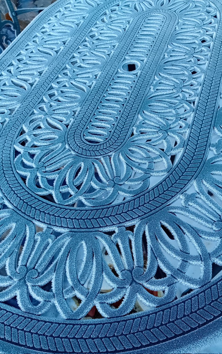 mouse_workshop's tweet image. First frost of winter. A chilly but beautiful day!