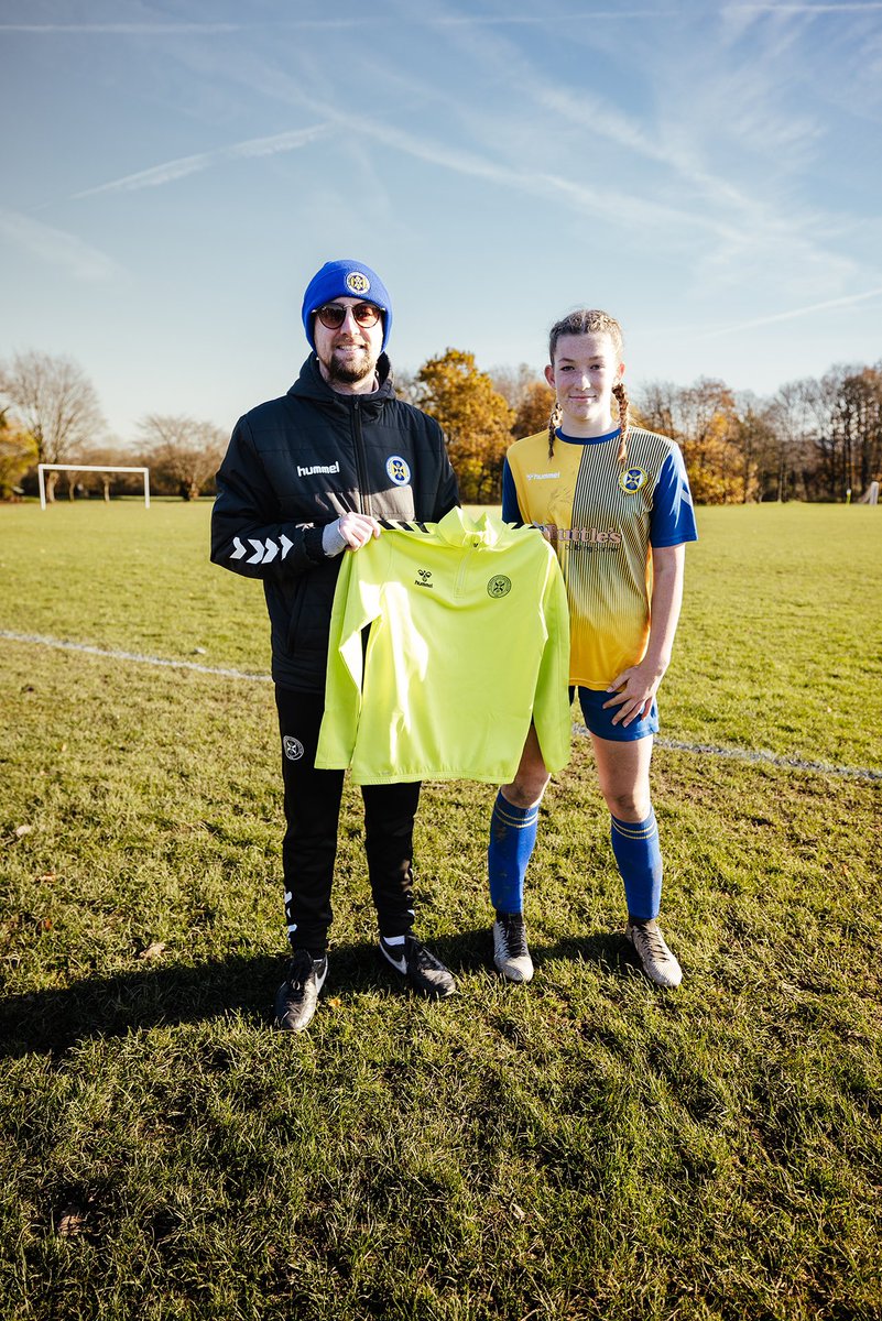 This is a really proud moment for <a href="/CityYouthFC/">St Albans City Youth</a> Girls North 🙌 

We all wish Scarlett, <a href="/SamMardle/">Sam Mardle</a> &amp; the <a href="/stalbanscityfc/">St Albans City FC</a> women’s team the best of luck for tomorrow &amp; the rest of the season! ⚽️💛💙

#ShesOneOfOurOwn #CityYouthFamily 

Shirt sponsor : <a href="/ButtlesPLC/">Buttle's PLC</a>