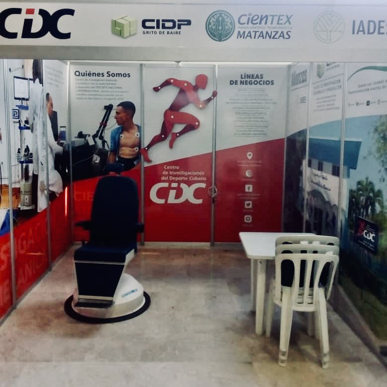 <a href="/CidcCuba/">CIDC Cuba</a> a la vanguardia! 💪🏻🔬

Primer STAND listo para la X Convención de AFIDE 2023. 🔖

No te pierdas las actualizaciones diarias de nuestra participación en el evento! 📍

#SomosCidc 
#Afide2023
#CienciaCubana 
#DeporteCubano 
#XAfide