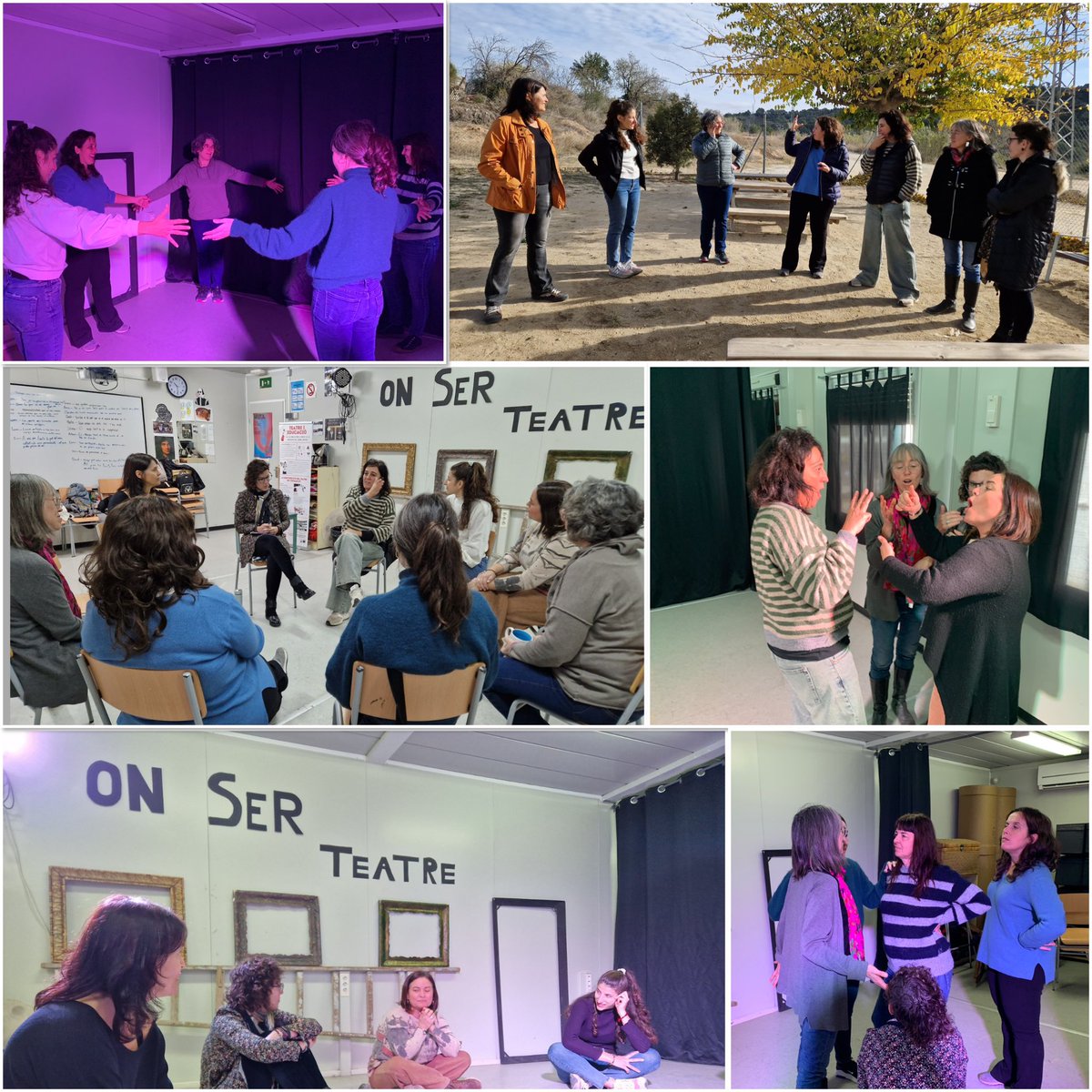 theatrumeducare's tweet photo. 2a Trobada del grup de Secundària en Sistèmica. Avui, hem jugat a través del teatre. Xesca Vela ha guiat la sessió. Esperem que l’art teatral envaeixi els centres educatius. Salut, Teatre i Sistèmica.

TEATRE I EDUCACIÓ: GUIA PRÀCTICA PER A LA DOCÈNCIA AMB JOVES https://t.co/ntsa1AeeRH