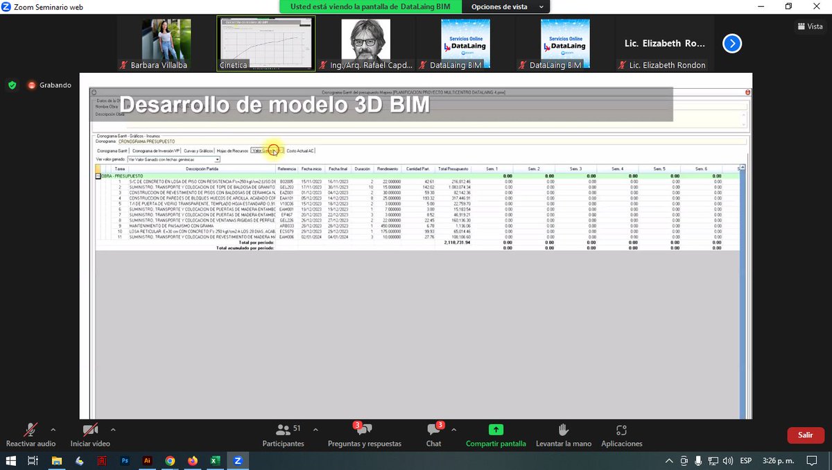 datalaing's tweet photo. Intervención de la Ing. Ruth Cabeza e Ing. María Marchena 🇻🇪
➡️  BIM Specialist
 ✅Tema: Flujo de Trabajo 3D, 4D y 5D con ACCA Edificius®, MaPreX®, Ms Project®                                                                                                          
@saury_virtud @ACCAsoftware @BIMAcademyES @iperezarnal @CIVoficial 

V Congreso #HablemosBIM 2023