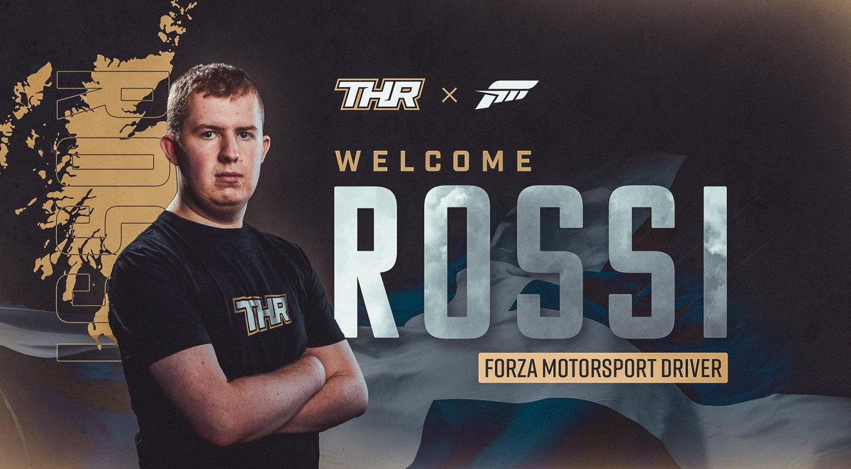 THR_esports's tweet image. He’s a Forza Motorsport legend, and he’s bringing his talent to THR! Please join us in welcoming @Rossi_962 to the team! (and wance ye ken whit a Glesga kiss is, ye urny going tae say he cannae join😳)