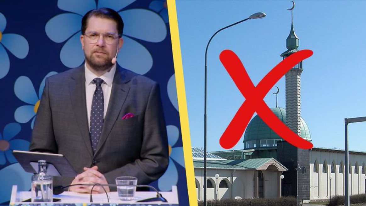 Sweden: Country’s second biggest party wants to DEMOLISH mosques to fight Islamism