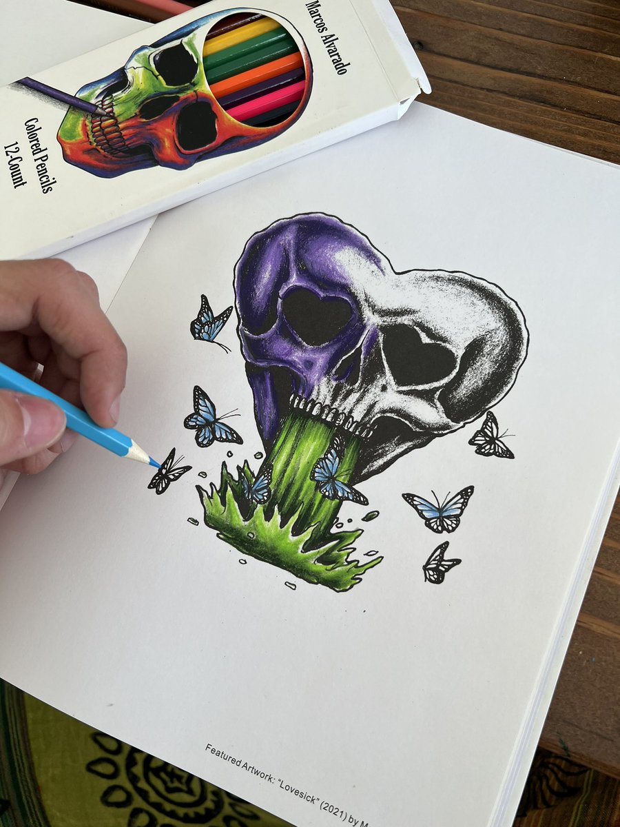 marcosalvarado_'s tweet photo. Coloring pages in my coloring book >> https://t.co/sHhm1kdX7H