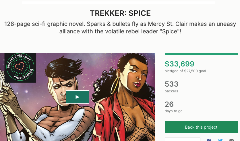 Have we not talked before about ROUND NUMBERS? This can be addressed easily at TrekkerKickstarter.com