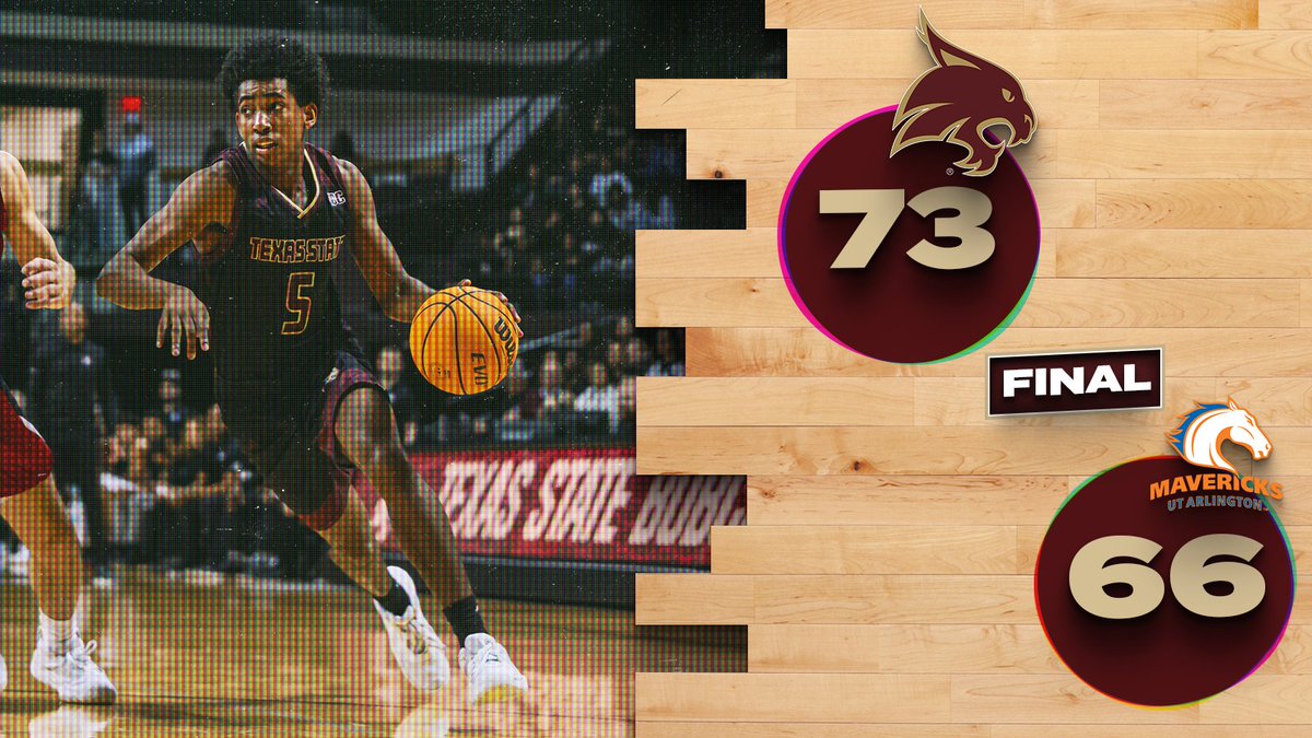 Victory in Arlington!

In his first game of the season, Jordan Mason goes off for a career-high 21 points!

#EatEmUp #BobcatsWin
