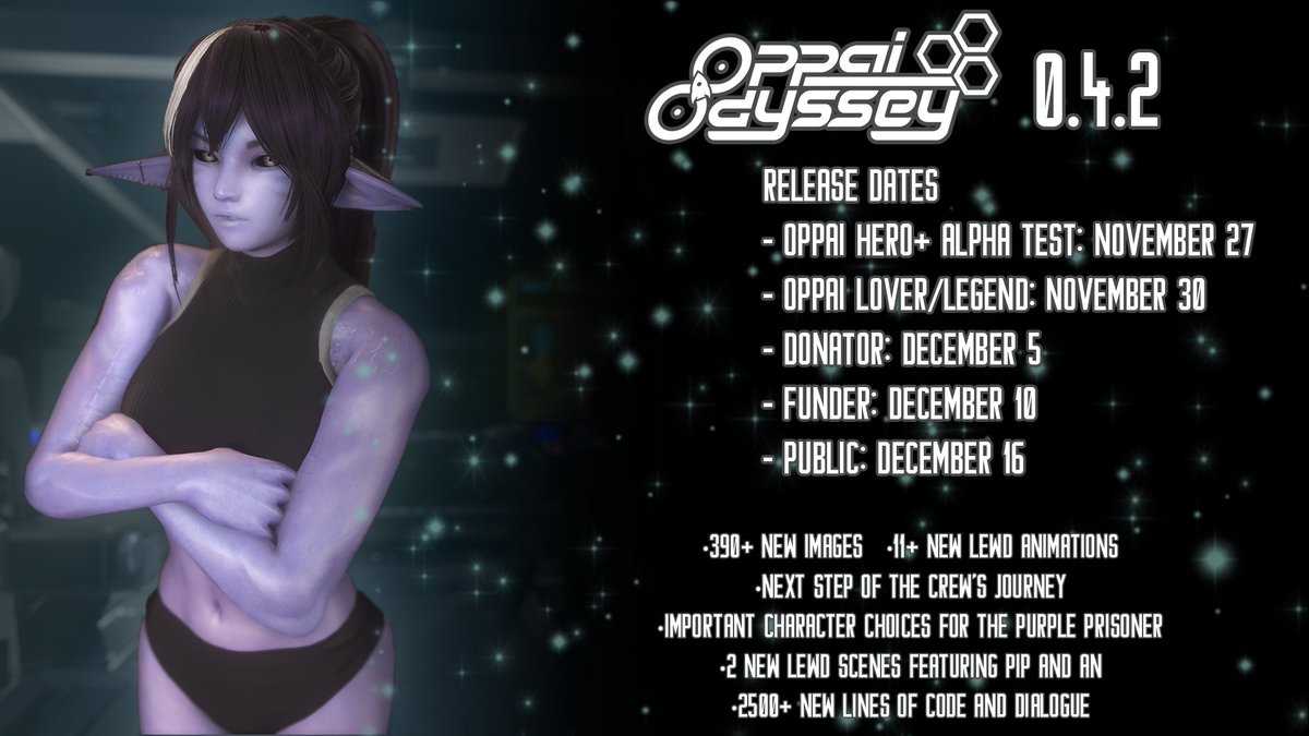 0.4.2 Release dates!