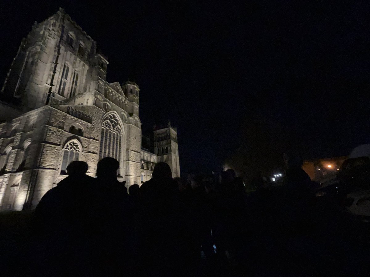 1st_Washington's tweet photo. Scouts enjoyed a spookily good time around Durham last night thanks to Durham Ghost Walk 👻 https://t.co/bIR6fFJutH