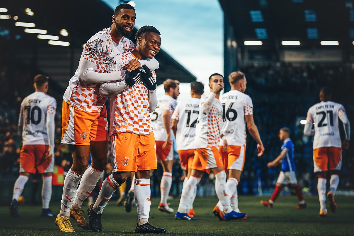 BlackpoolFC's tweet photo. 27 games unbeaten. Then Blackpool came to town...

🍊 #UTMP https://t.co/XY27mncFPM