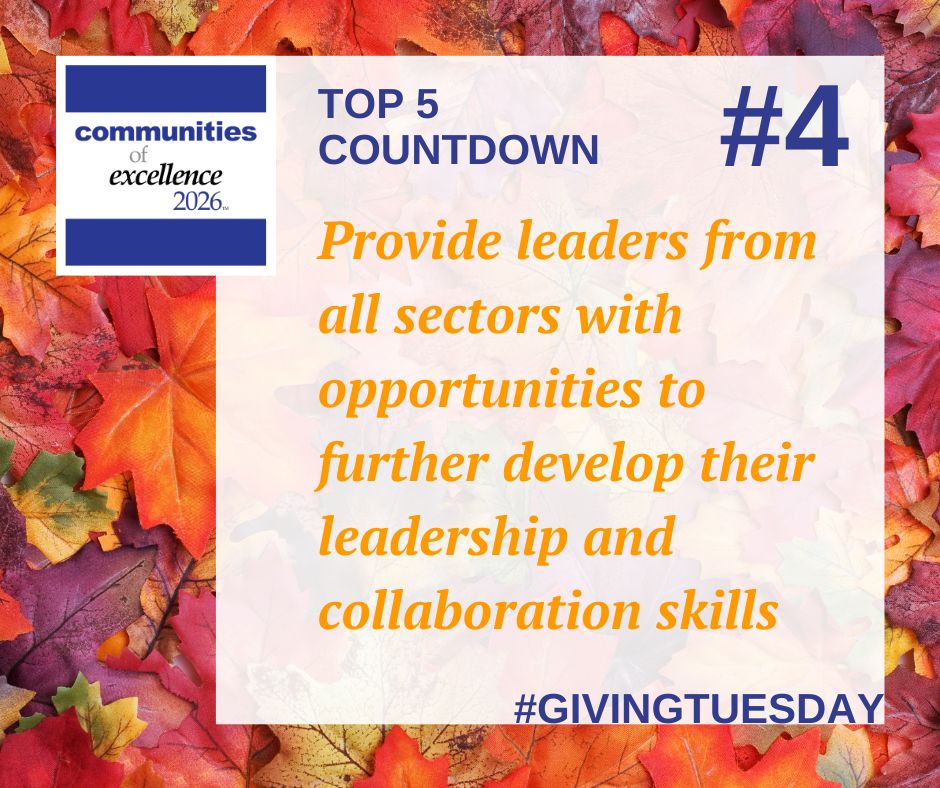 We are participating in #GivingTuesday featuring our wish list and several meaningful giving opportunities on our donation page on coe2026.org. We are counting down the five reasons you can help improve lives through an investment in COE. Here is reason #4!