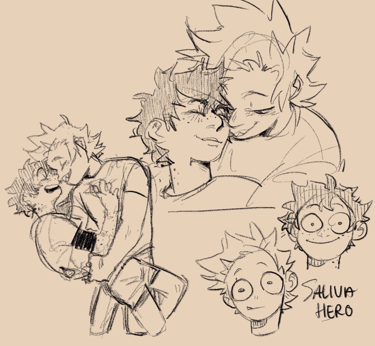 Salivahero's tweet photo. sneaks in some kirideku https://t.co/WXxfahupDW