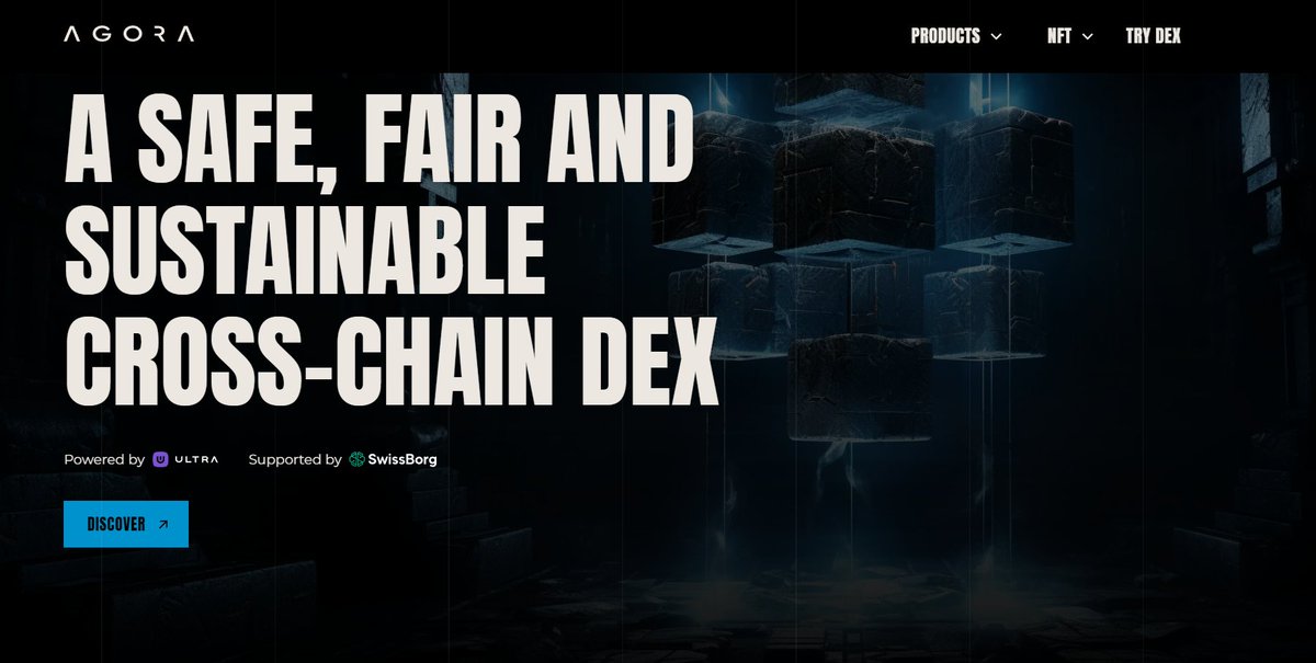 TheCryptophil's tweet photo. Le projet est né d'une collaboration entre @ultra_io et @swissborg
Et c'est tout d'abord, un Cross-Chain #DEX, un échange décentralisé déployé sur la blockchain #UltraIO et qui servira de bridge avec les autres #blockchain EVM comme $ETH, $MATIC, $BNB, $ARB ou $AVAX https://t.co/zqoMM8TGk3