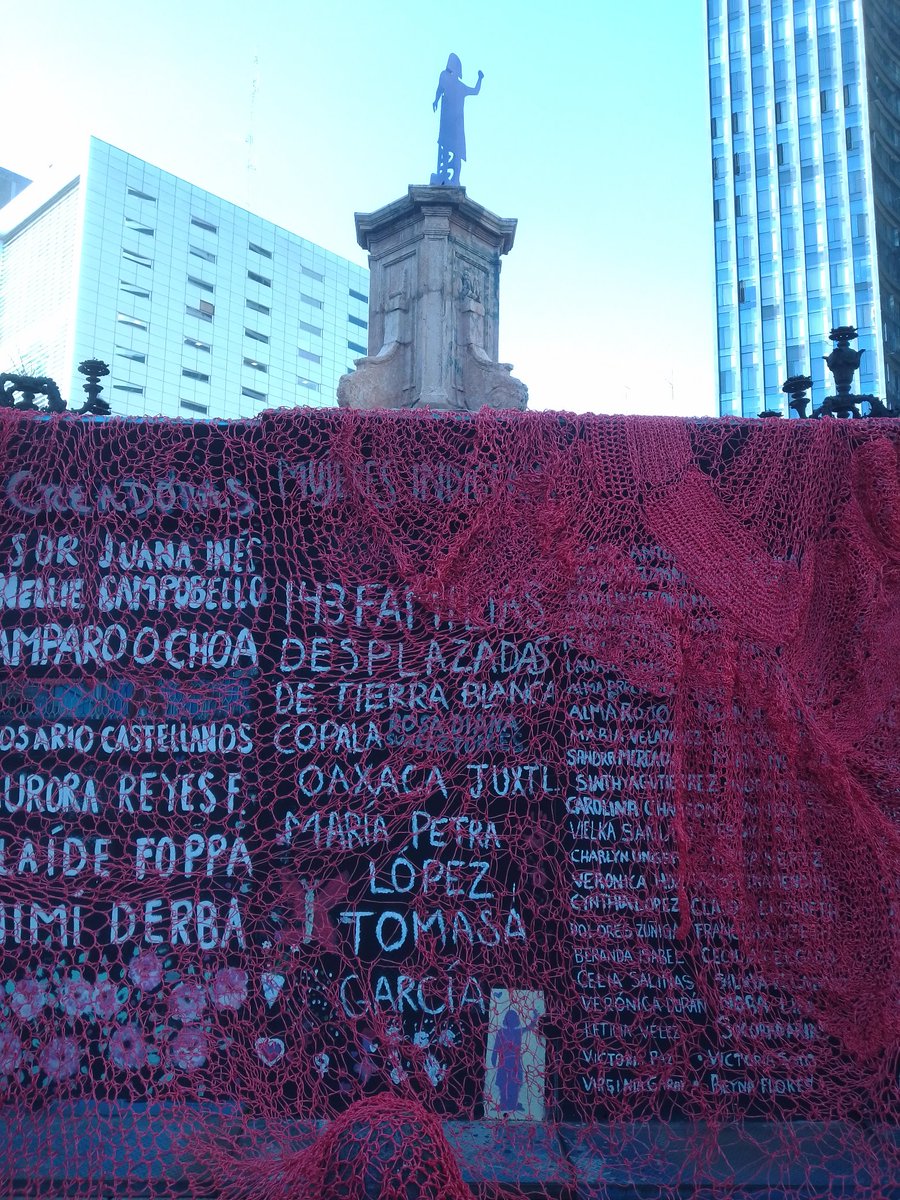 antimonumenta's tweet photo. Sangre de mi sangre
@GlorietaMujeres 
#glorietadelasmujeresqueluchan https://t.co/0ypwAzBNp2