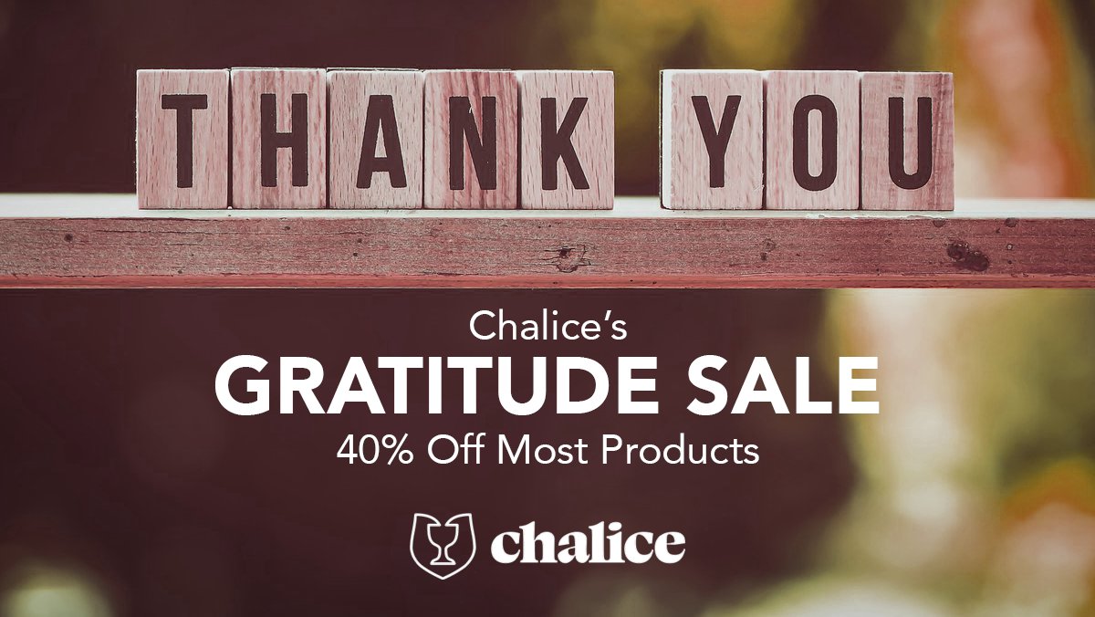 ChalicePress's tweet photo. ONLY THREE DAYS LEFT! Christmas shopping season officially here! Enter code THANKS23 at checkout and Get 40% off Books.  SALE ENDS MONDAY, 11/27.  https://t.co/pUtsdVaIZY
#BlackFriday #CyberMonday #Books #Save40% #ChalicePress https://t.co/EZZESHwkT2