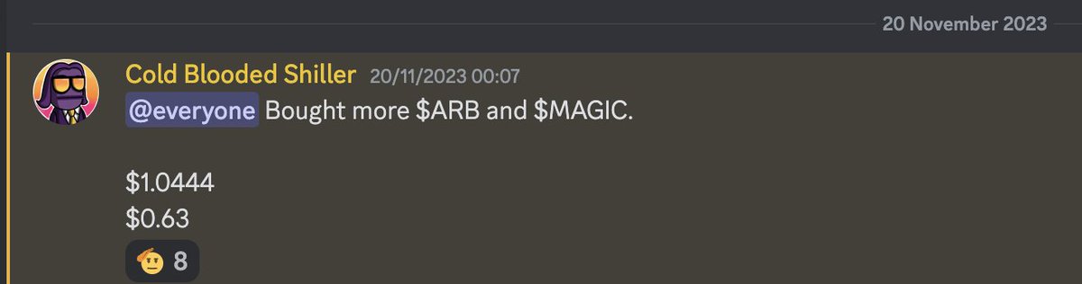 $MAGIC is a coin I've been interested in for a while with the S/R flip on the Daily - it's been significantly stronger than ARB in recent time too despite usually playing beta.

Sitting around +30% from entry using one level and RSI being at 50.

Three buys over 5 days.