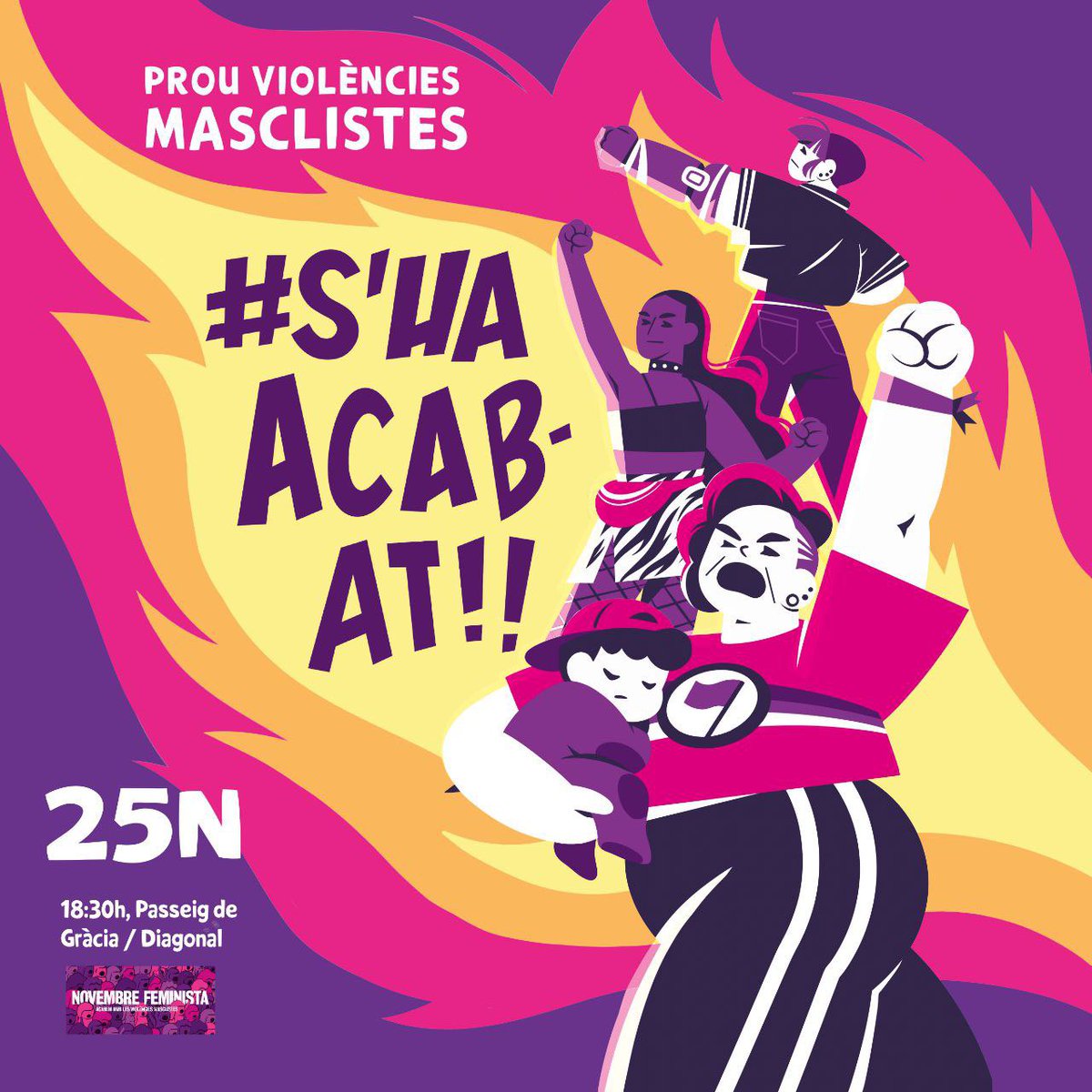 adelinaescande's tweet photo. Hem cridat ben fort: S'ha acabat. 
#ShaAcabat https://t.co/JjhIMmrSbi