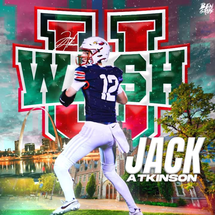 Excited to announce my commitment to continue my academic and athletic career at Washington Univeristy in St. Louis. Go Bears 🐻 @washufootball @CoachAaronKeen @kindboml