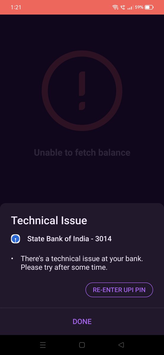 DokeGotum's tweet photo. @TheOfficialSBI 
@RBI 
Your Bank is giving everyone a hard time.
Some are cleaning utensils after they ate in the Restaurant trusting the UPI server. https://t.co/tE9piQ6sAT