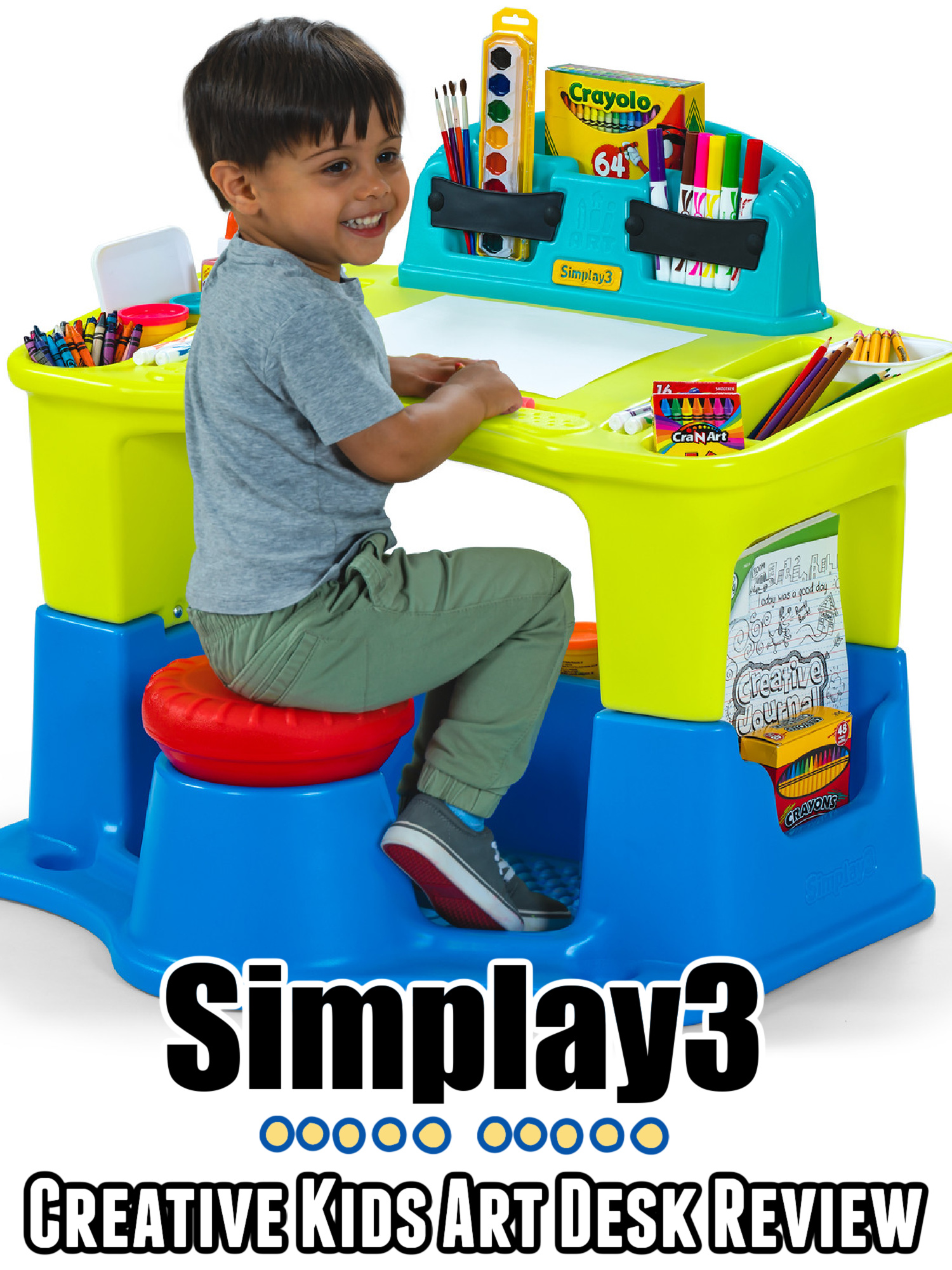 Simplay3 Creative Kids Art Desk