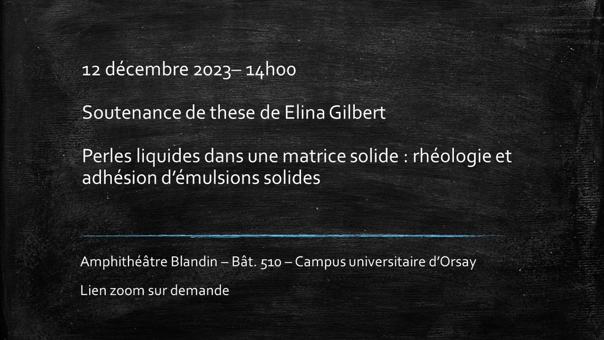 A new PhD defense in the group in coming soon.... Stay tuned. Zoom link on request.