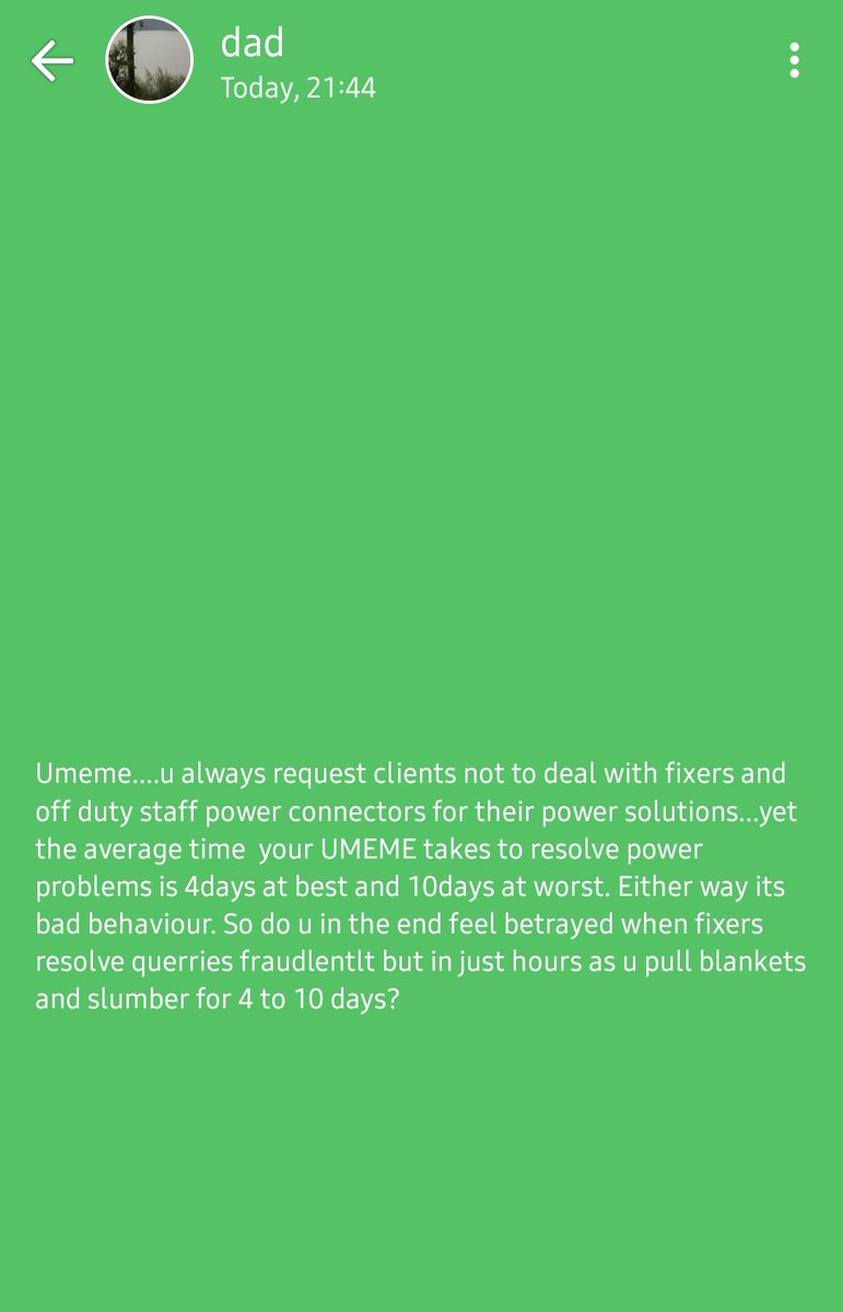 SafeAndFreeUg's tweet photo. @UmemeLtd @UmemeAtService It's such an inconvenience. https://t.co/3SdmPlWhzj