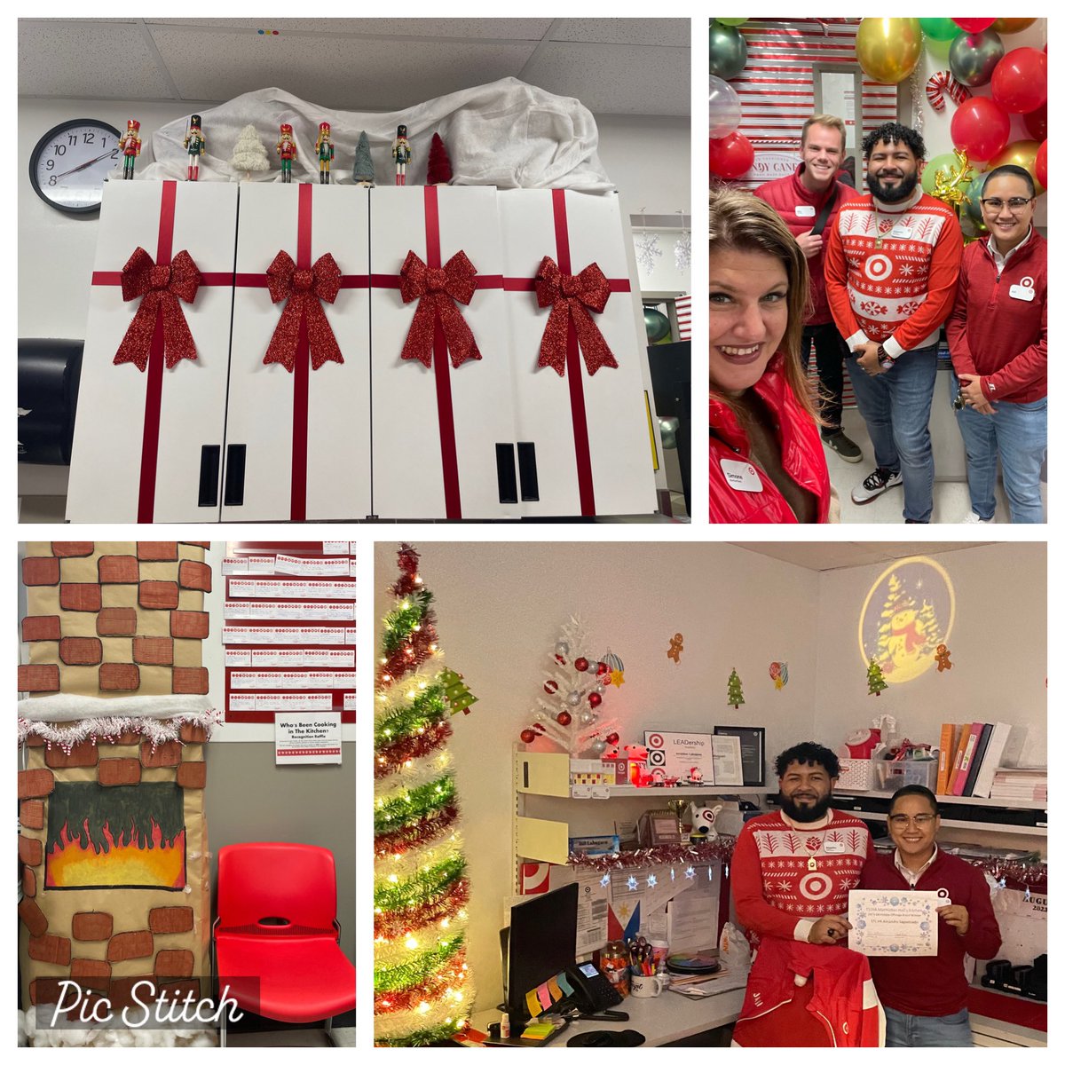 Congrats D471 Q4 Holiday Offstage Brand Winner: T3268 Hell’s Kitchen! With such a tiny offstage space, HR <a href="/AleSag03/">Alejandro Sagastizado</a> used every inch to make a joyous space for the team…for much needed breaks from all those double digit comps!! 💪 SD @JaiiTGT needs a 🧯 over there it’s so 🔥!!