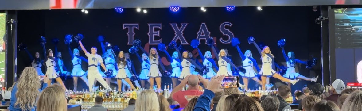 Only Bobcat Nation would kickoff their playoff game at Texas Live on the main stage!!! <a href="/ByronNelsonHigh/">Byron Nelson HS</a>