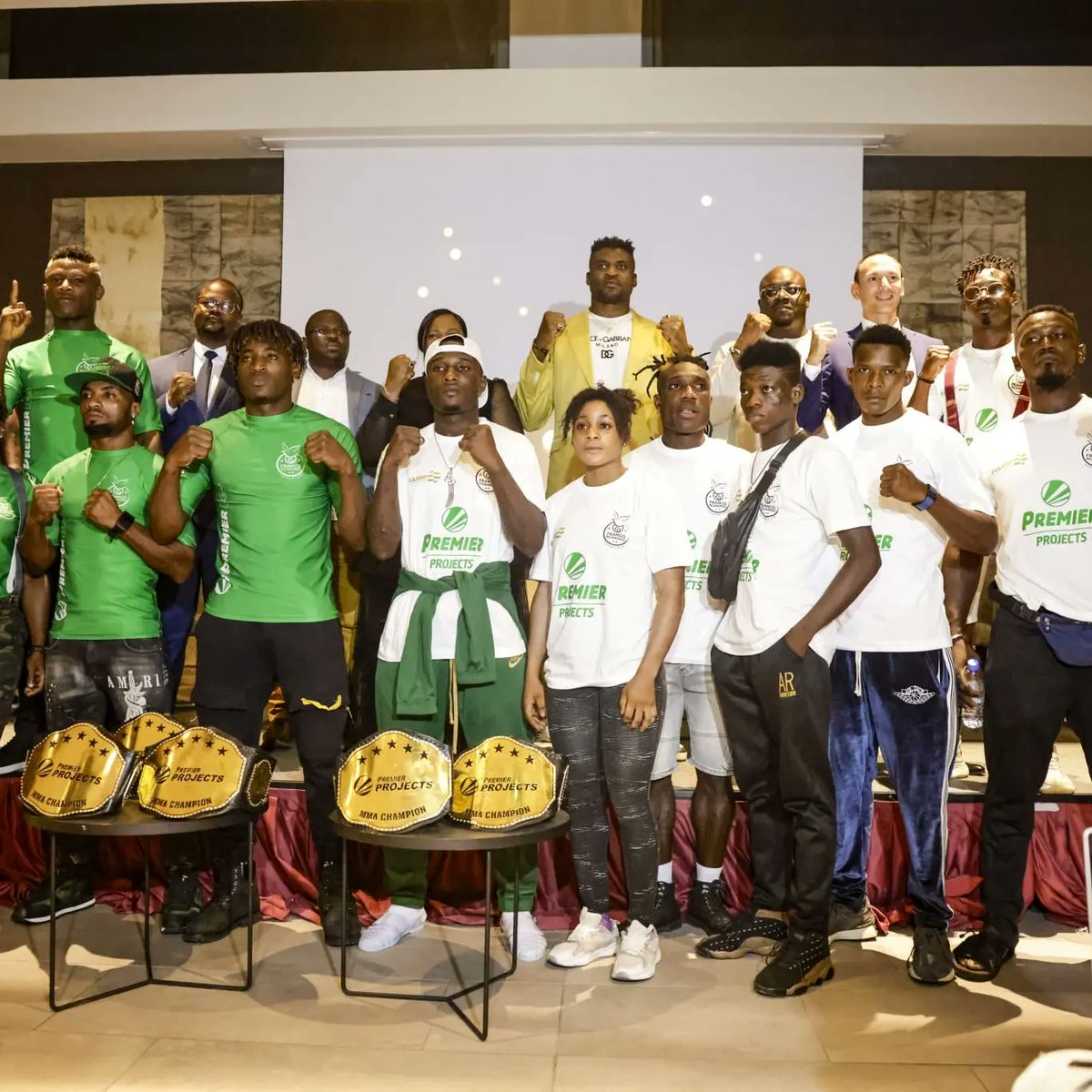FNGFoundation's tweet photo. Cameroon vs Ivory coast. 💪
It's Time 💥👌

#FrancisNgannouFoundation #francisngannou #Fight #mma #SurvivorSeries https://t.co/DAt6KNNrCG