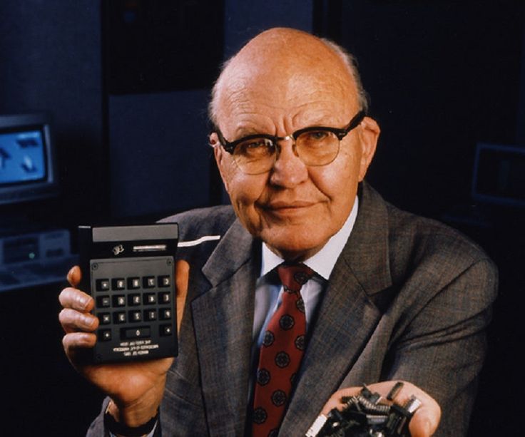 m_hikko's tweet photo. In 1967, Jack Kilby created the Pocketronic, the first electronic calculator based on integrated circuits, securing a fundamental patent for TI that underlies all pocket calculators.
#JackKilby 
#Pocketronic 
#electroniccalculator https://t.co/k43B2fbB1D