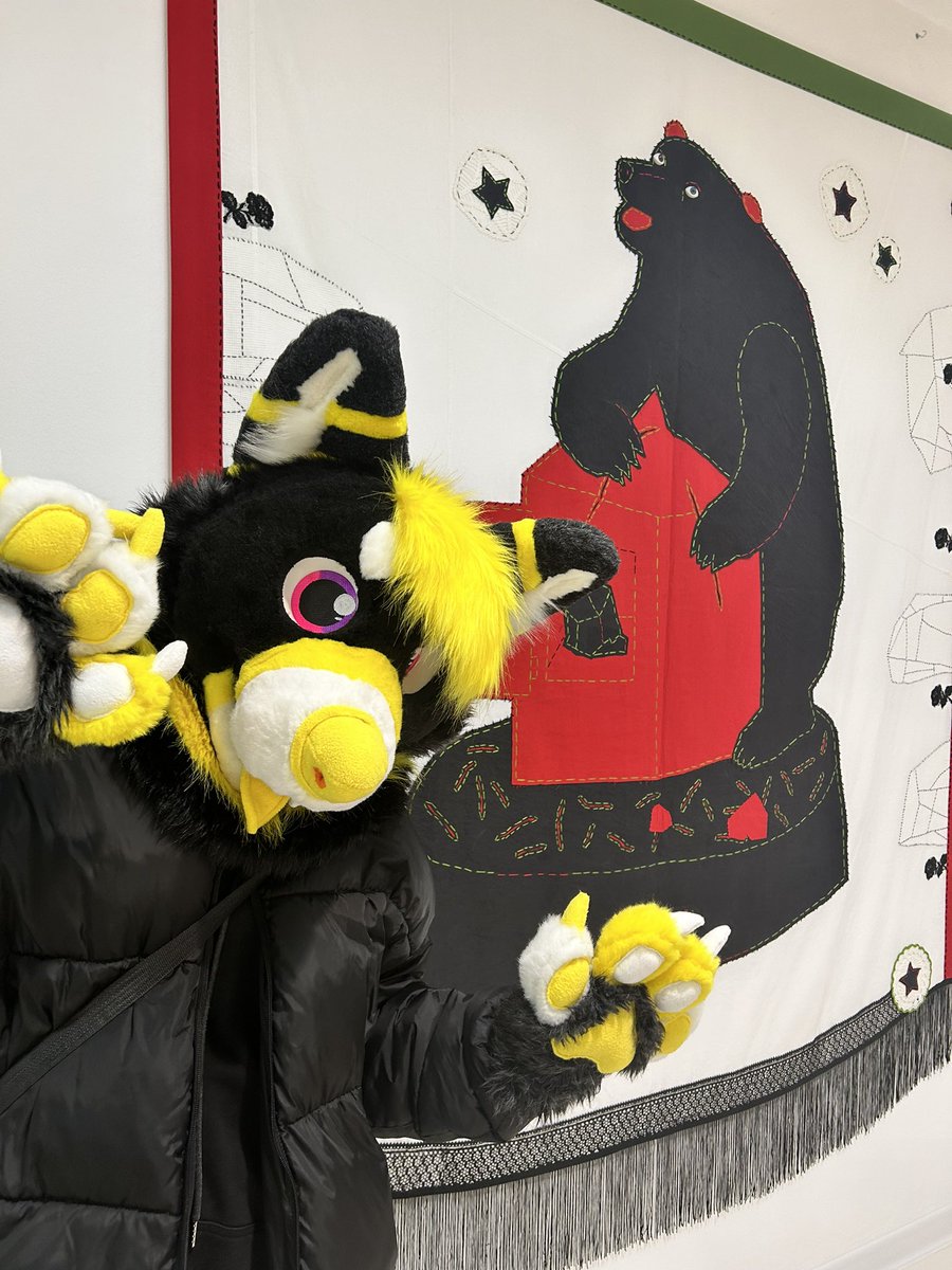 PAWNBARK's tweet photo. Done fursuit premade!
Already found a home!
Went out to make some lovely pics on a snowy day! :03
#furry #fursuit https://t.co/tcG17TzjLO