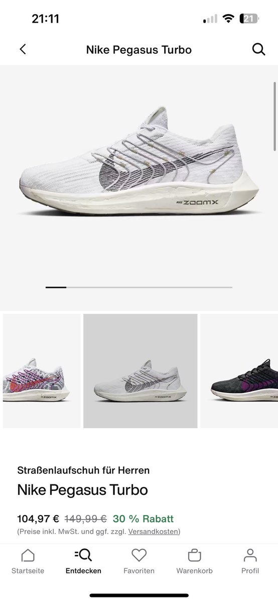 LivestreamPast's tweet photo. @FabienneXIII Nach Kreuzer wollt ich anfangen zu joggen und wollte schon seit langem diese Laufschuhe. Für 66€ absolut Top https://t.co/59FfMo5iQ2
