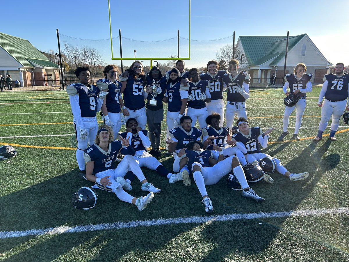 🐏🏈🏆Your 3A regional champions! The Lafayette Rams!🏆🏈🐏