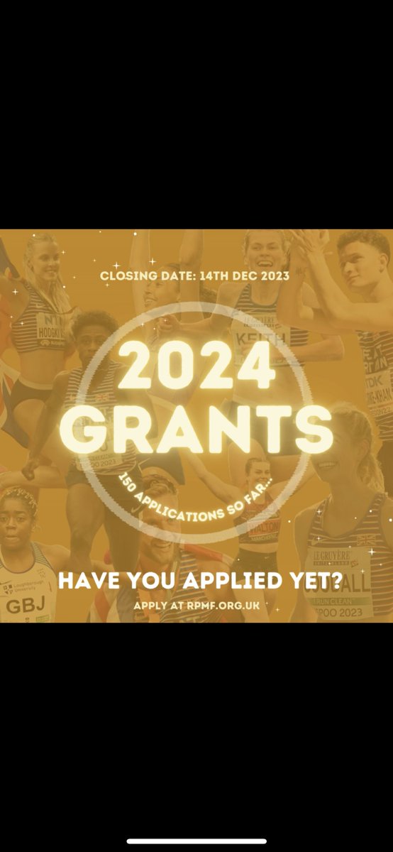 **REMINDER** Have you applied yet?? 150 have so far… we gave out an incredible 189 grants last year so don’t miss your chance! Apply via our website