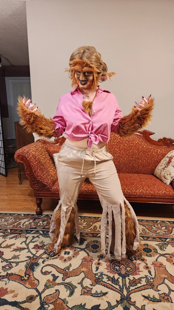 In other news, I have been trying to up my cosplay game recently. Back in August I created a Beast cosplay for an event &amp; last month I created a werewolf look for Halloween. All of the prosthetics &amp; make-up were done by me. I painted the bodysuit for Beast, as well.