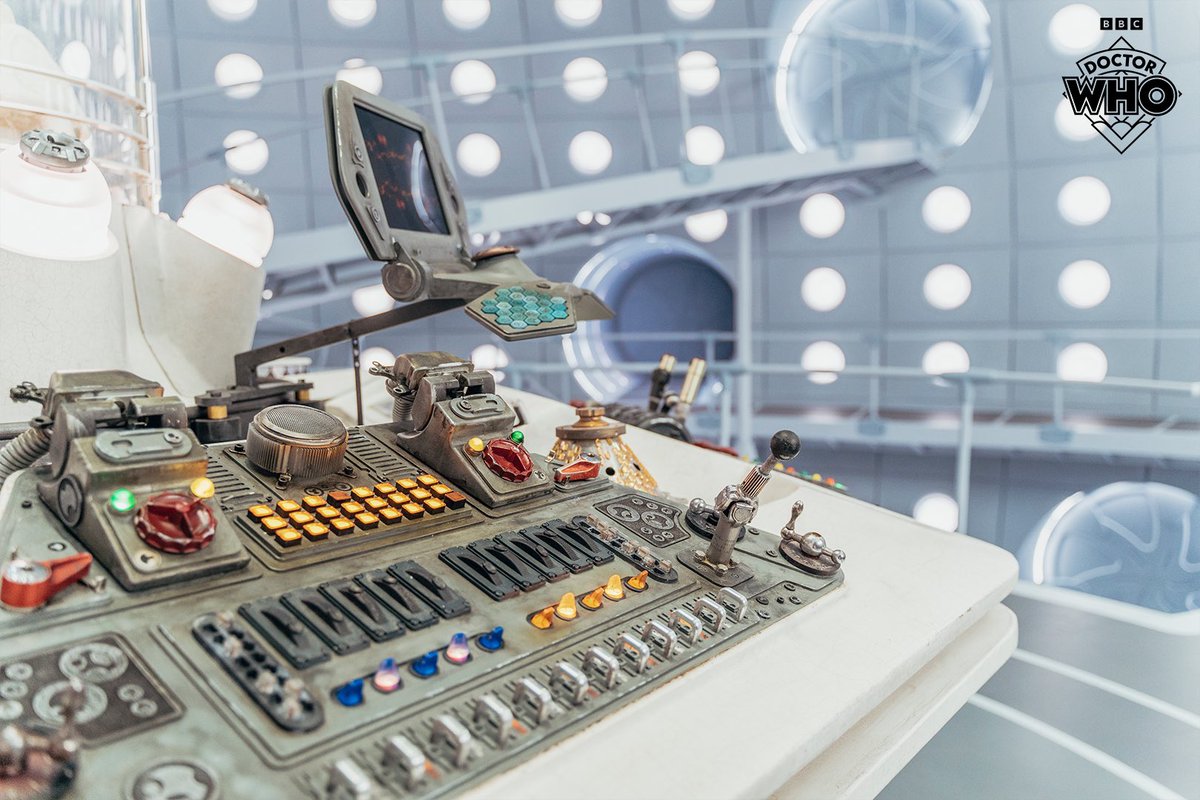 The new TARDIS interior in ‘DOCTOR WHO’.