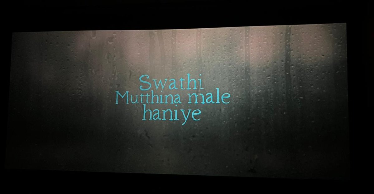 @SiriRavikumar as prerana she acted so good and special appreciation to prerana mother character she did so natural and venket Rao (Thatha) u made me 😭 Raj b Shetty writing is soul to this flim plz watch it it's worth watching #SwathiMutthinaMaleHaniye