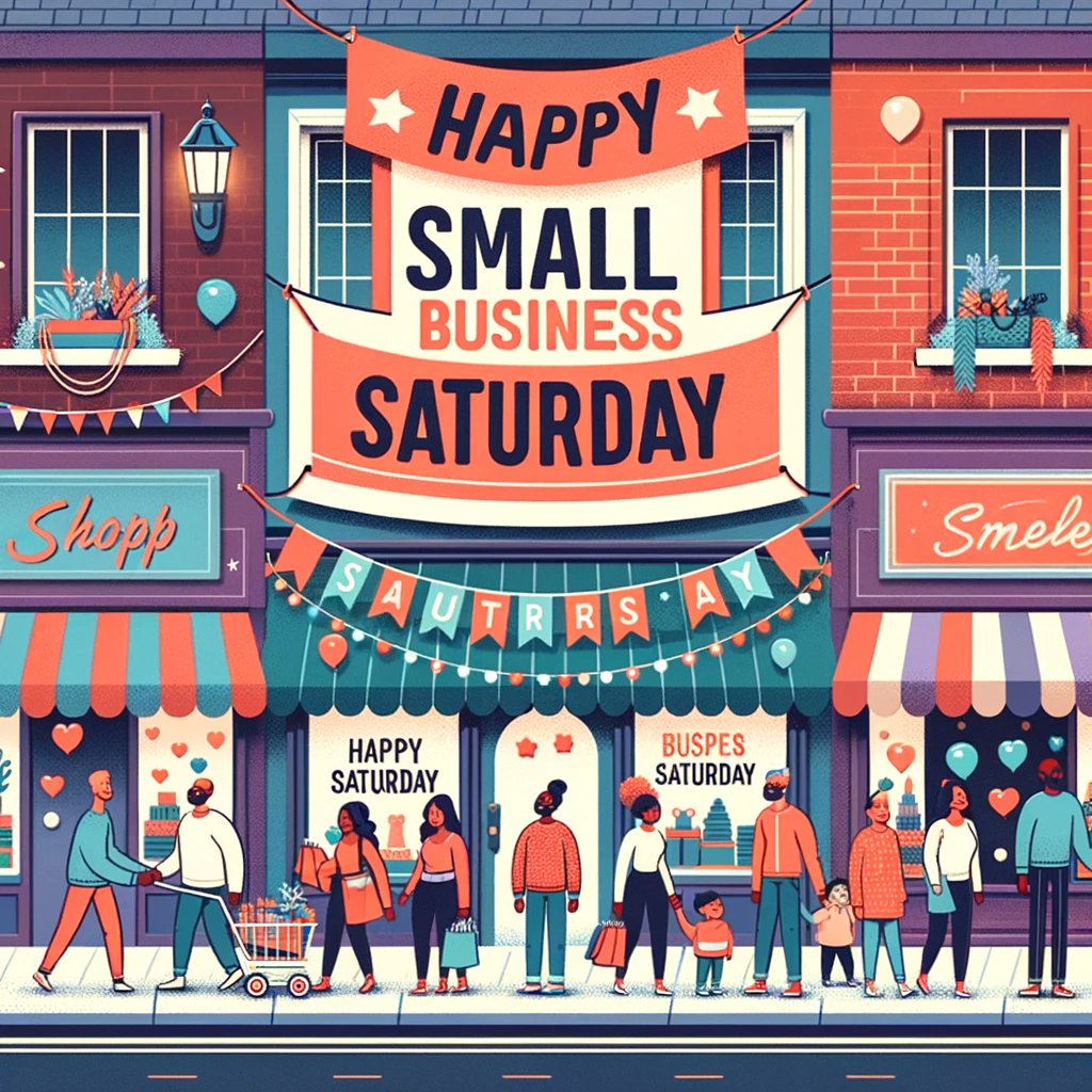 PromptScripting's tweet image. 🌟 Today is #SmallBusinessSaturday! Support the artisans, dreamers, and innovators in your local town
✨ From one-of-a-kind finds to heartfelt services, let's make a positive #ShopSmall #LocalLove
👉 Let's celebrate our community's vibrant spirit! #SupportLocal