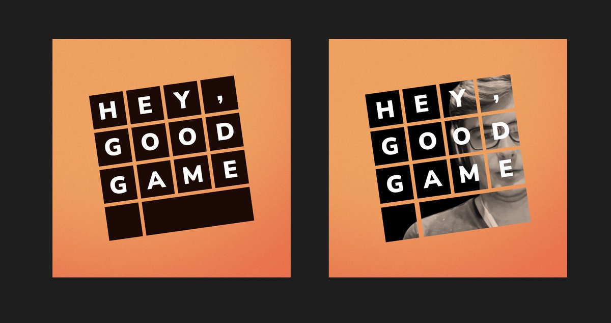 Excited to get this show launched. 

Here's the podcast artwork for both our regular show and guest appearance for <a href="/heygoodgames/">Hey, Good Game</a>.

We're interviewing creators of our favorite brainy games.
