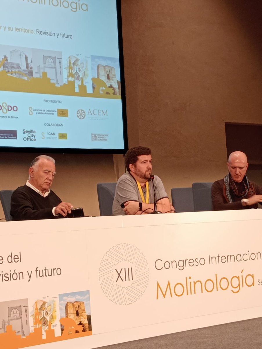 molinosACEM's tweet photo. Nuestro presidente, Pedro Jesús Fernández @soyPdro ha leído las conclusiones cientificas del congreso #CIMOSevilla y Paco Barrera, de la Gerencia de Urbanismo del Ayuntamiento de Sevilla y de los comités organizador y científico, ha dado por clausurado el XIII C. Int. Molinología https://t.co/IEL7MtIrwM