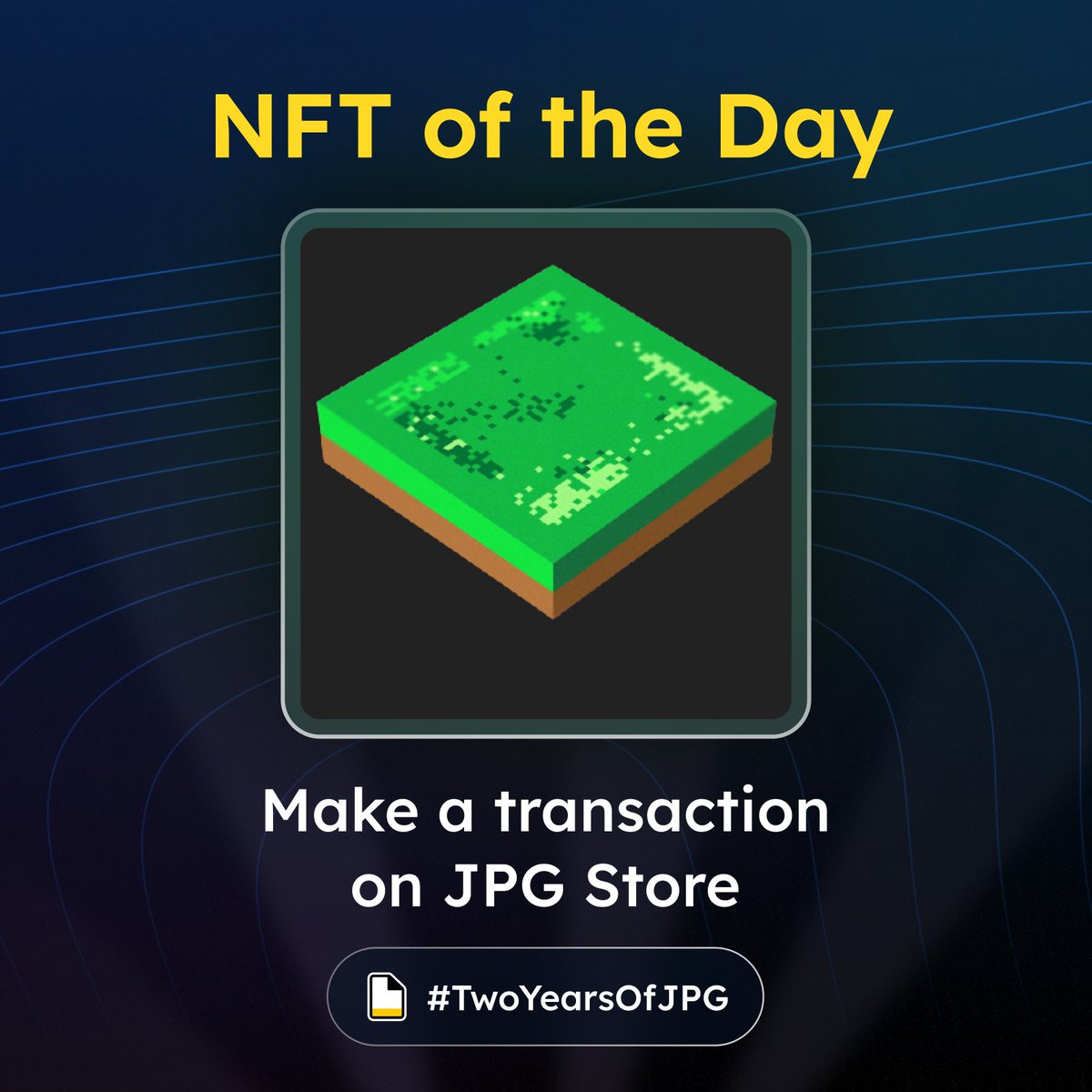 Giveaway Day 25 #TwoYearsOfJPG 🎁

Get your hands on this piece of digital land from <a href="/Pavia_io/">Pavia</a> 🗺

Like + RT ✅

To Enter 👇

All purchases and offers accepted between 25th Nov 8pm UTC and 26th Nov 4pm UTC will be entered. One entry per action! 🔥