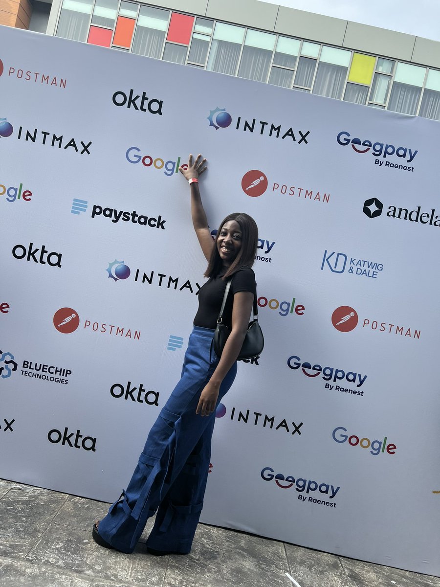 palomasupremacy's tweet image. Went to Devfest Lagos today 😁
📸: @SaraIdahosa 
#DevFestLagos2023