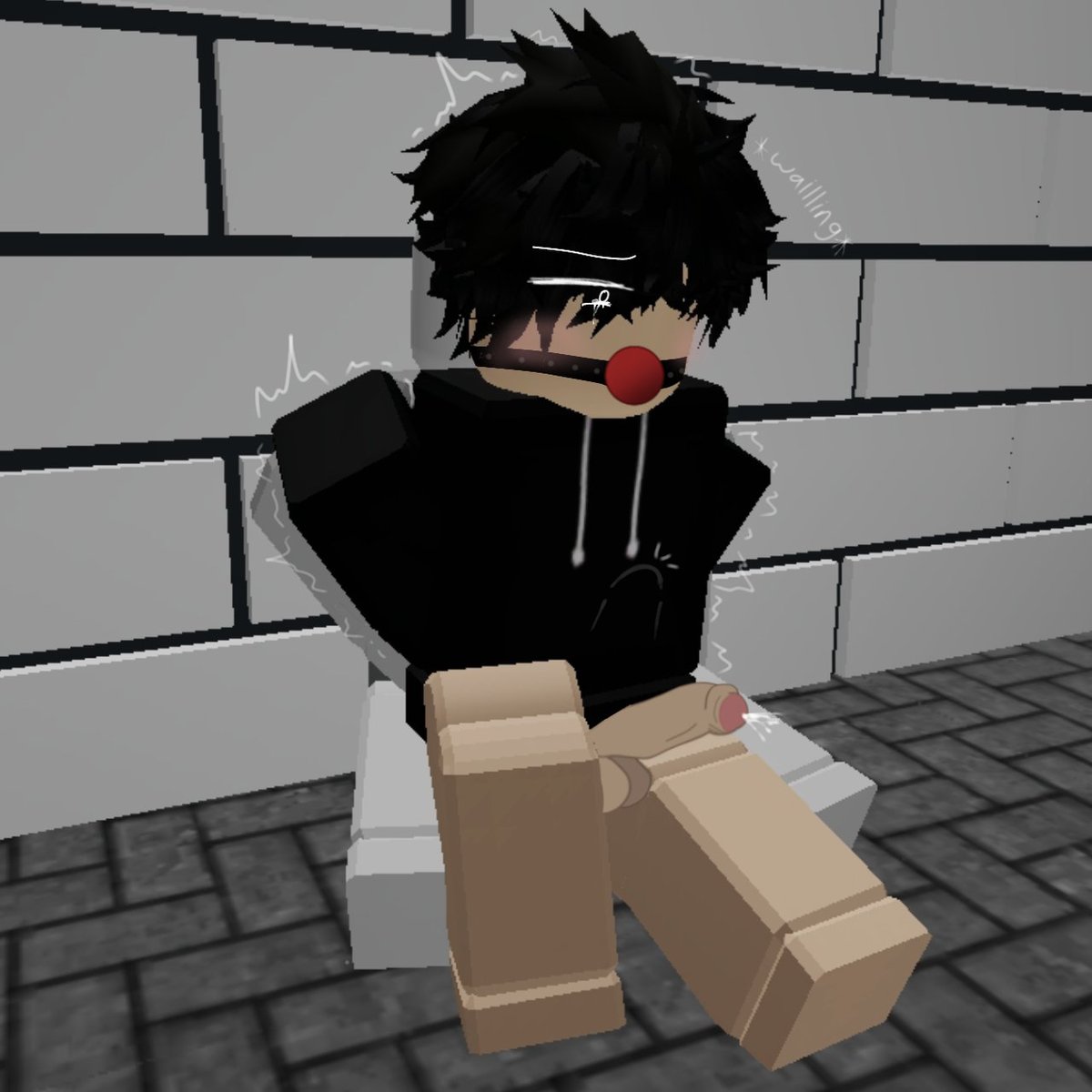 Slender observing the schoolgirl