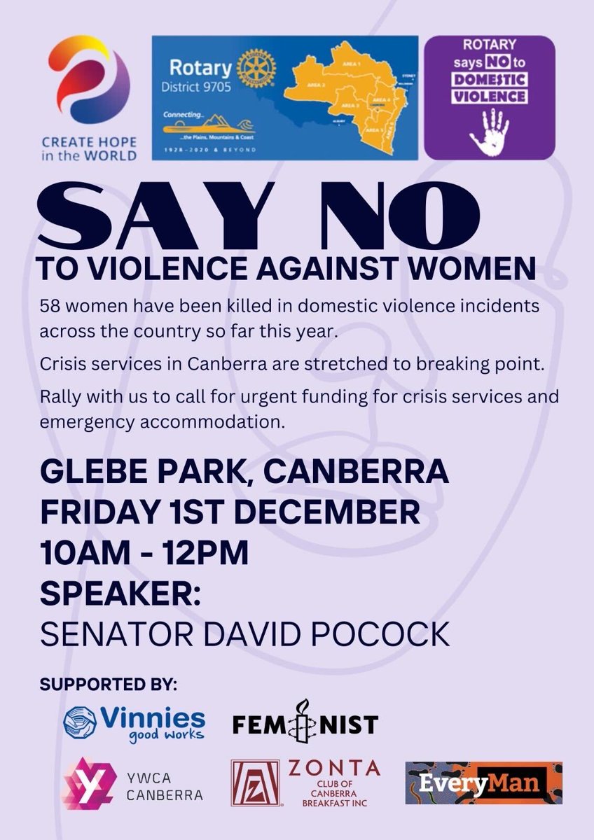 6 🇦🇺 women have been killed in just one week. One woman almost every day. 1 in 4 women in our communities have experienced violence, emotional abuse, or economic abuse by a partner since the age of 15. Join us to call for an end to this & more funding for frontline services.