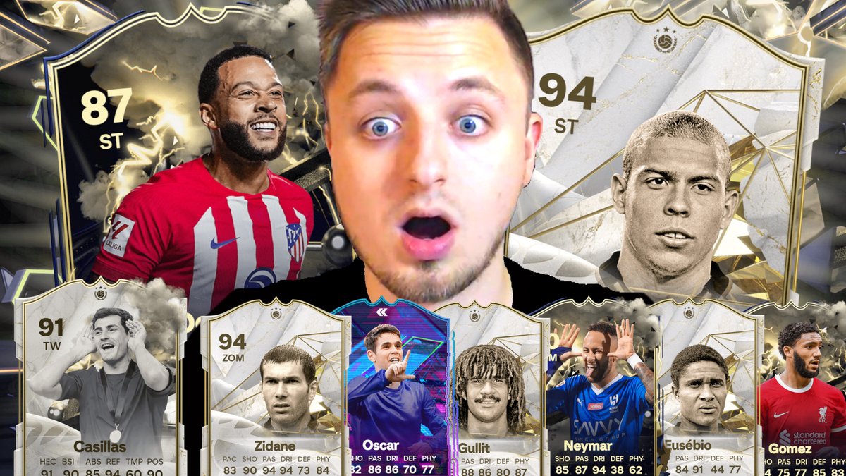 arciigaming's tweet photo. UNFASSBAR von EA & BASE ICON PACKS! 😱💥
https://t.co/KoxZTPHFsK
#eafc24 #eafc #fifa24 #ultimateteam #fc24 #blackfriday #thunderstruck #icon #upgrade #iconsbc #iconpack #iconupgrade #minirelease #casillas #depay #oscar #packopening #trading #easportsfc https://t.co/QaTaGVHf2T