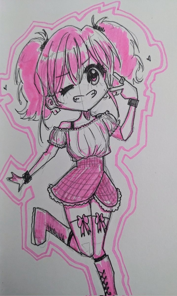 VelvetRosebud's tweet photo. More sketchbook stuff ft Ramona flowers, Mika and chitose 💖💖💖 https://t.co/AEiLnMb7wl