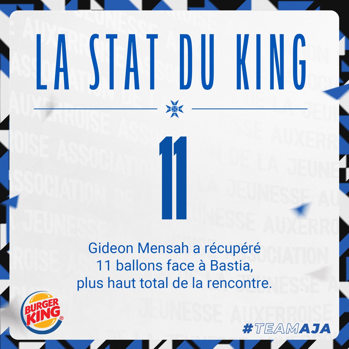 AJA's tweet photo. ๐ Un Gide infranchissable ce soir ๐งฑ
#TeamAJA #SCBAJA #StatDuKing https://t.co/HFIJxJ0XPq
