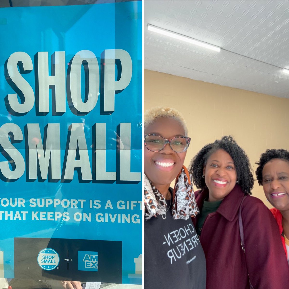 Having fun shopping small today. 
#businessowner
#supportlocalbusiness 
#CFP