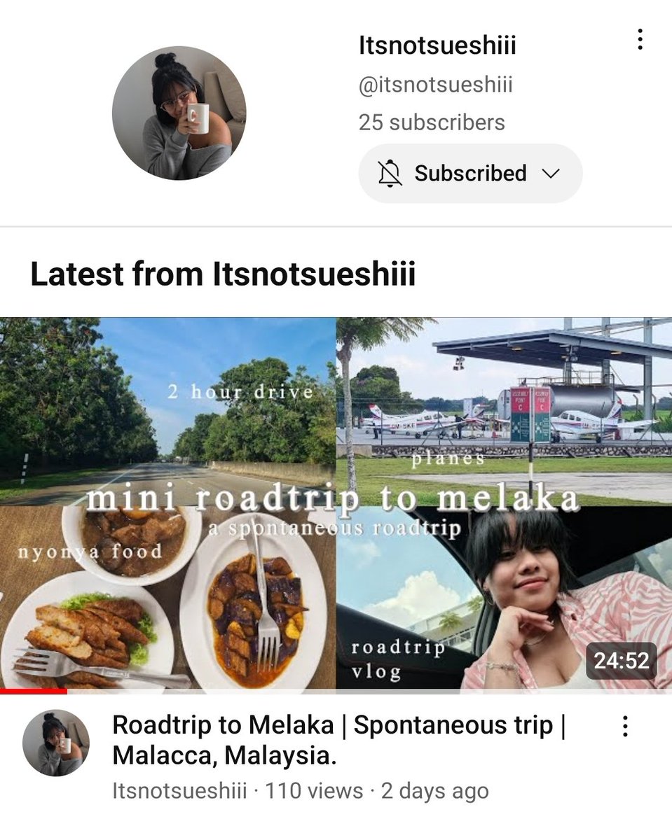 itssueshiii's tweet photo. "Celebrating a milestone: Itsnotsueshiii's first video to reach 100 views!" #milestone #ContentCreator https://t.co/NDkxxhQJYx