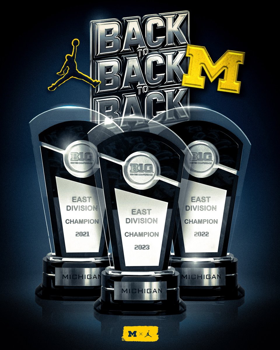 Back-to-Back-to-Back! #GoBlue