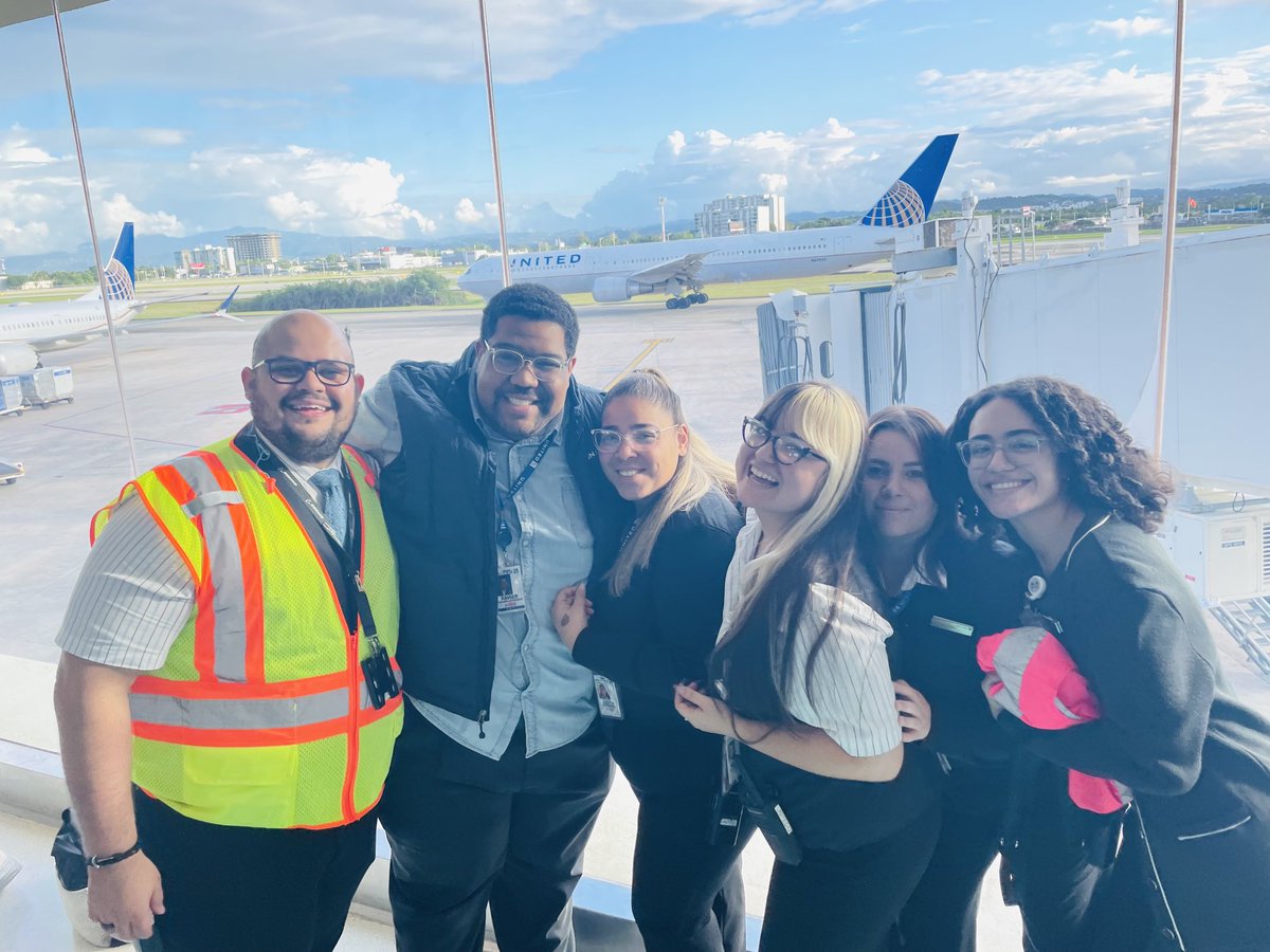 Xavier Caraballo-Sandoz (@xsandozual) on Twitter photo What an amazing #SJUCSTeam. Their smiles say it all. โ๏ธ๐ซ๐ โฆ<a href="/united/">United Airlines</a>โฉ. Another successful #quickturn #holidaytravel #connectingpeople <a href="/DJKinzelman/">David</a>โฉ โฆ<a href="/MannyPrieto3/">Manny Prieto</a>โฉ โฆ<a href="/OJCordova1028/">Orlando Cordova</a> โฆ<a href="/secappanera/">Santiago Cappanera</a>โฉ โฆ<a href="/M_SJUUA/">Mary Ann Frese</a>โฉ โฆ<a href="/Evecotto/">Eveliz Cotto</a>โฉ What an amazing #SJUCSTeam. Their smiles say it all. โ๏ธ๐ซ๐ โฆ<a href="/united/">United Airlines</a>โฉ. Another successful #quickturn #holidaytravel #connectingpeople <a href="/DJKinzelman/">David</a>โฉ โฆ<a href="/MannyPrieto3/">Manny Prieto</a>โฉ โฆ<a href="/OJCordova1028/">Orlando Cordova</a> โฆ<a href="/secappanera/">Santiago Cappanera</a>โฉ โฆ<a href="/M_SJUUA/">Mary Ann Frese</a>โฉ โฆ<a href="/Evecotto/">Eveliz Cotto</a>โฉ